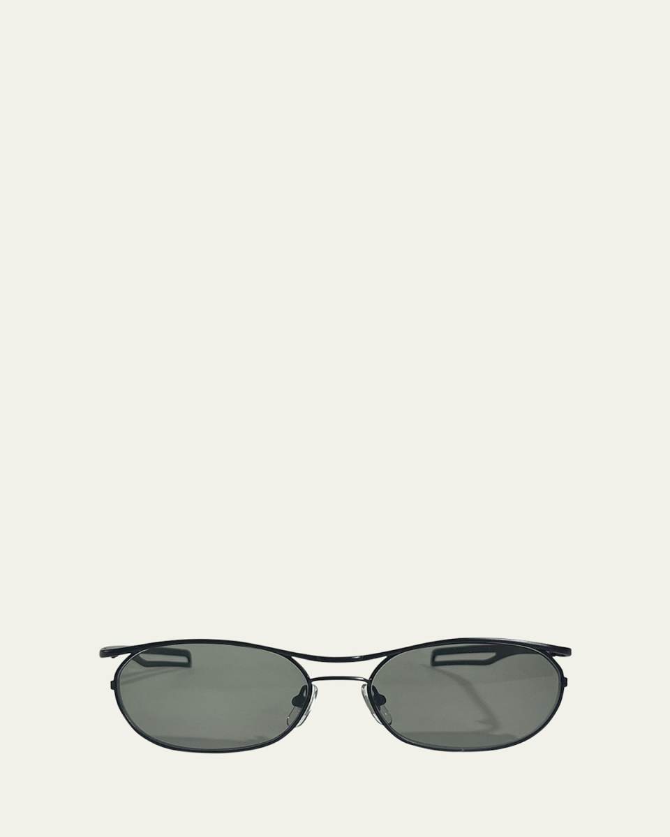 Mickey Oval Metal Sunglasses